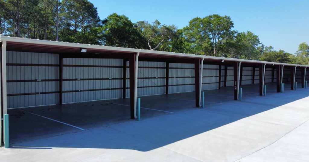 Why Red Iron Buildings Are Ideal for RV Storage