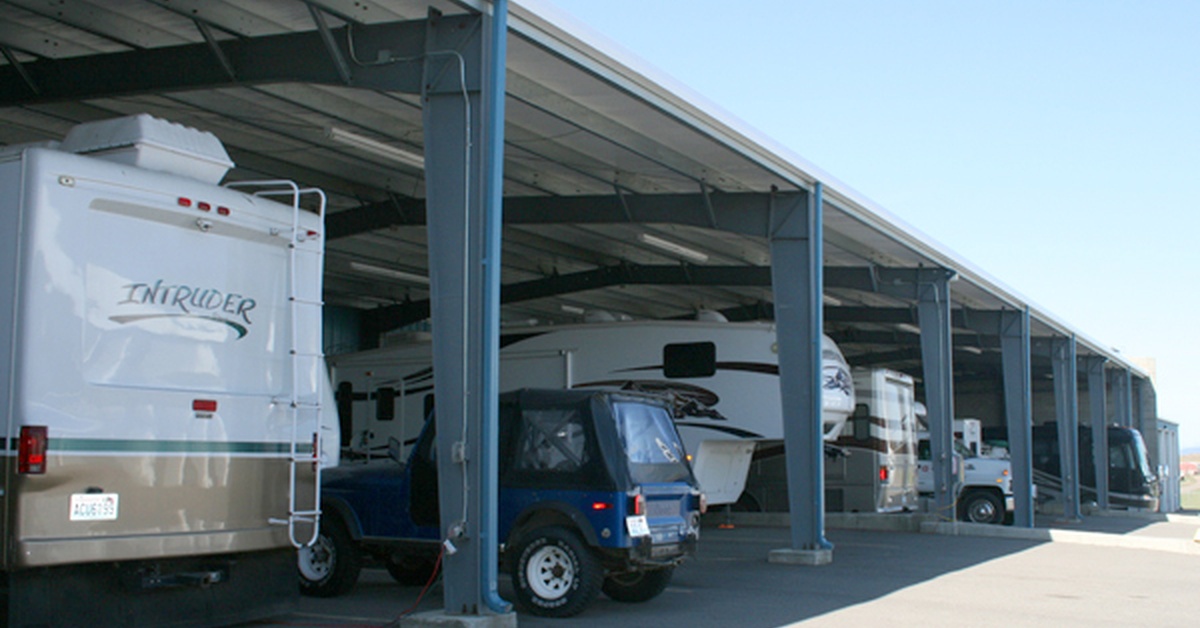 Why Red Iron Buildings Are Ideal for RV Storage